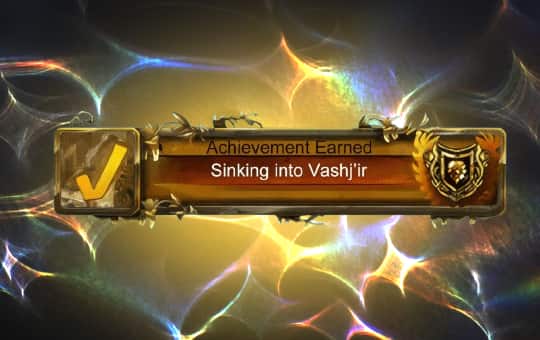 Sinking into Vashjir