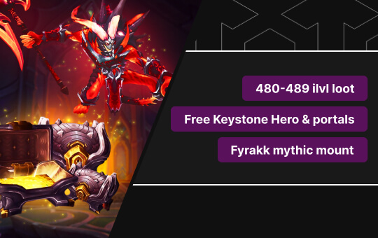 Amirdrassil 9/9 Mythic + Free Keystone Hero