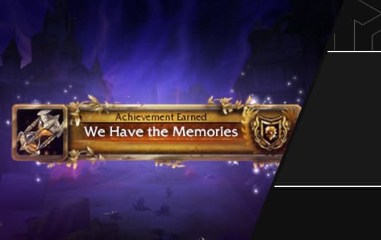 We Have the Memories Achievement
