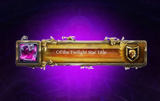 Of The Twilight Star Title