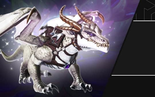 Dragon Isles Drakes White Scales Mount