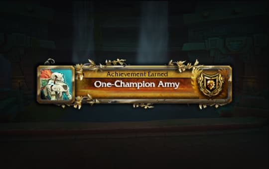 One-Champion Army