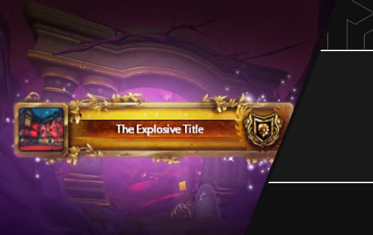 Explosive Title