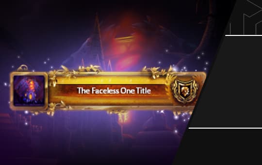 The Faceless One Title | Preorder