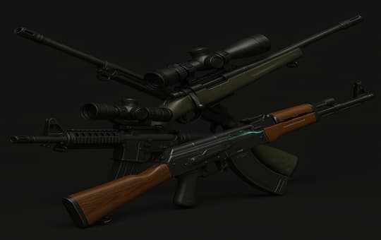 All Weapons Bundle | Max lvl + All Attachments