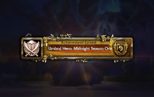 WoW Umbral Hero Title Boost