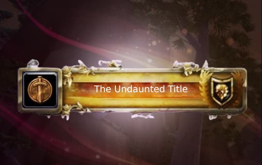 The Undaunted Title