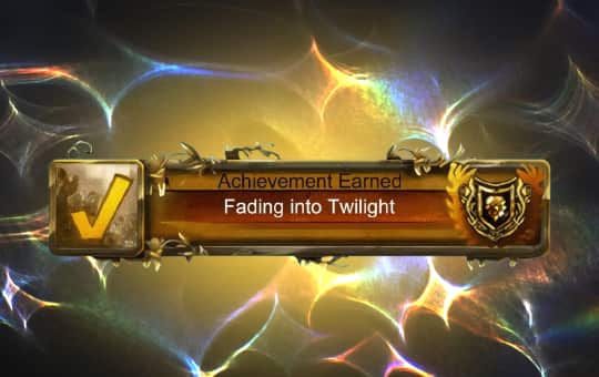 Fading into Twilight
