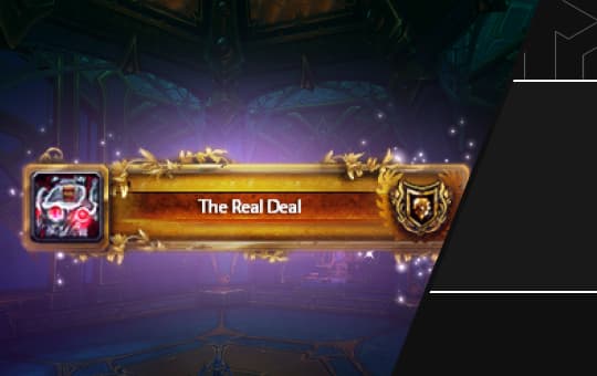 The Real Deal Title